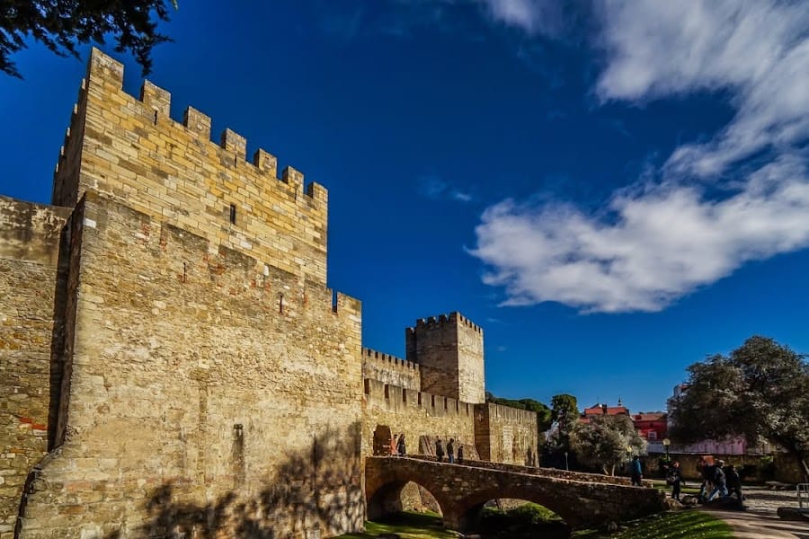 Garden of the Castle of São Jorge