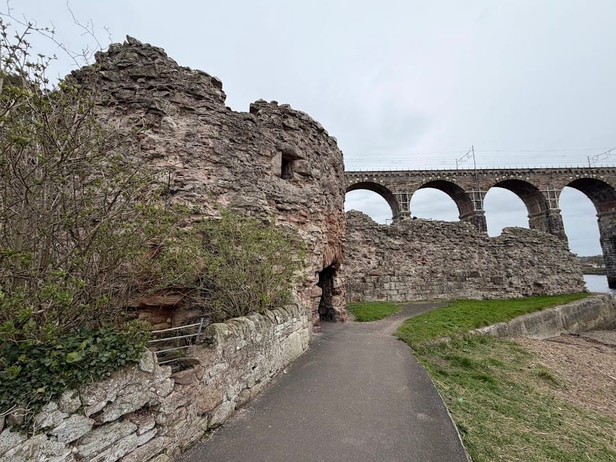 The White Wall - Berwick Castle