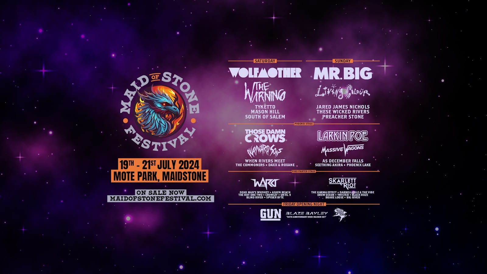 Maid of Stone 2026: Three days of rock at Mote Park, Maidstone — photo