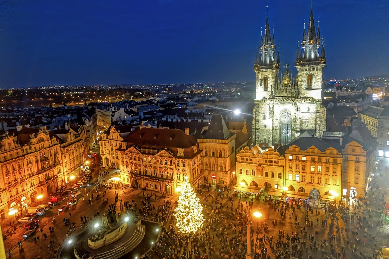 Prague Christmas Markets: Old Town Square is genuinely magical and ridiculously — photo