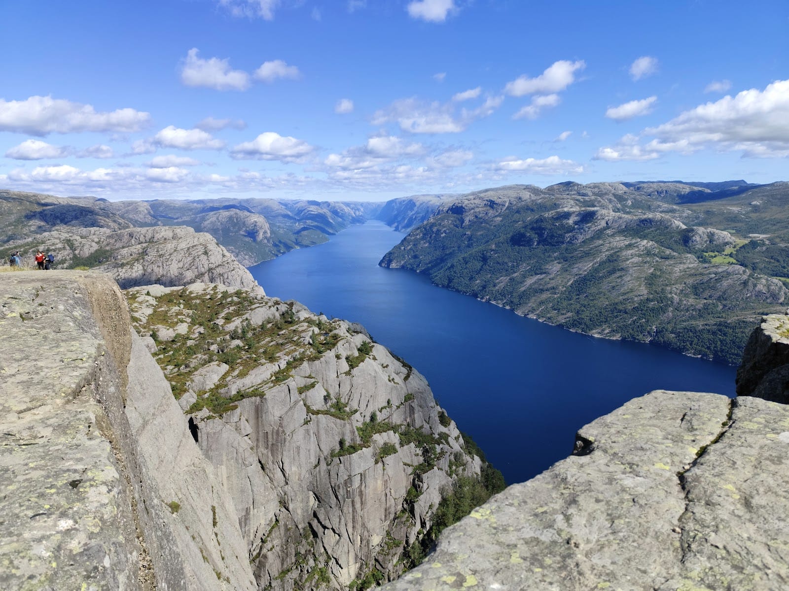 Climb the cliff face from Mission: Impossible — the actual Norwegian fjord — photo