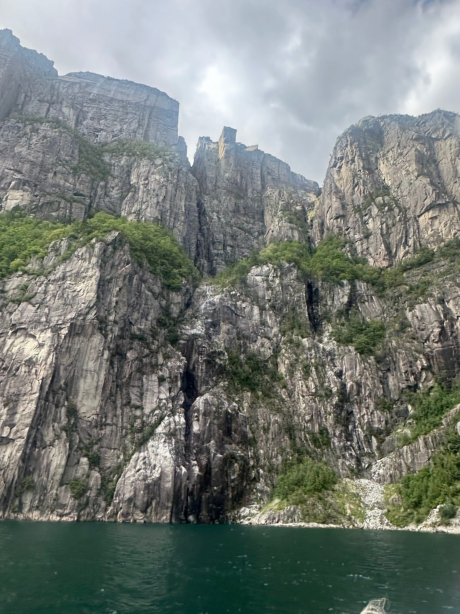 Climb the cliff face from Mission: Impossible — the actual Norwegian fjord — photo