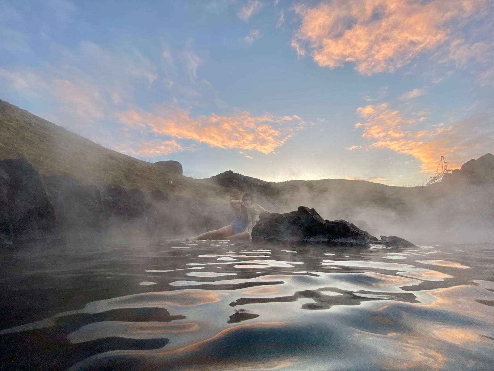 See the Northern Lights from a steaming volcanic spa — Iceland's best-kept hack — photo