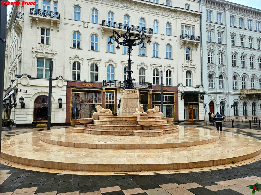 Budapest Christmas Markets: Vörösmarty Square + thermal bath wind-down — photo