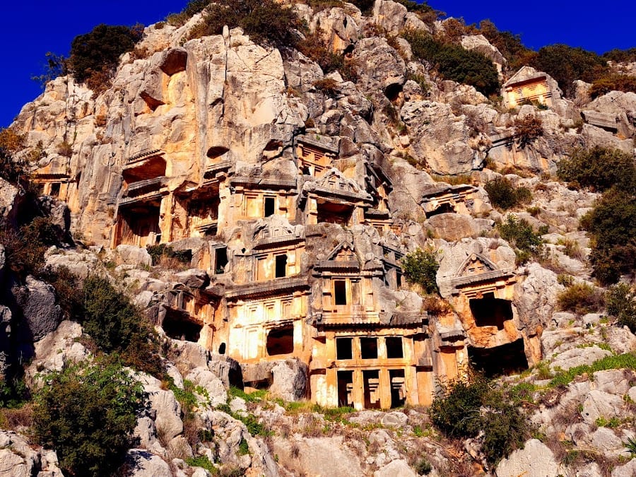 Lycian Rock-Cut Tombs of Myra