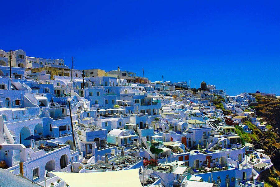 Sunset Fira