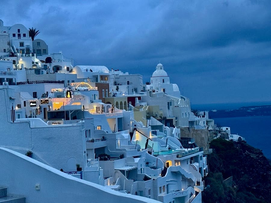Sunset of Santorini