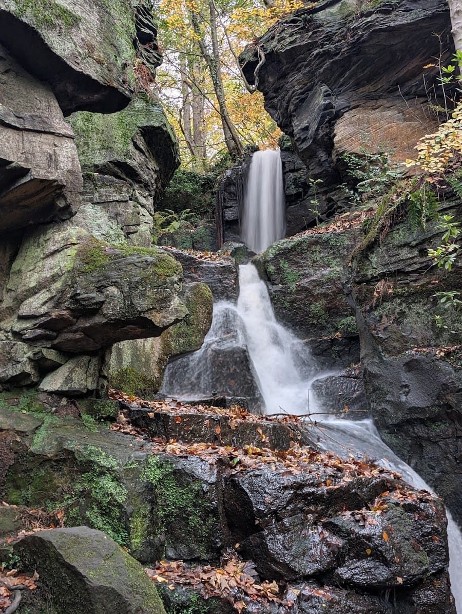 Lumsdale Waterfall