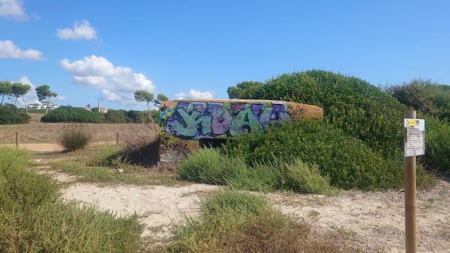 Bunker Sa Coma Beach
