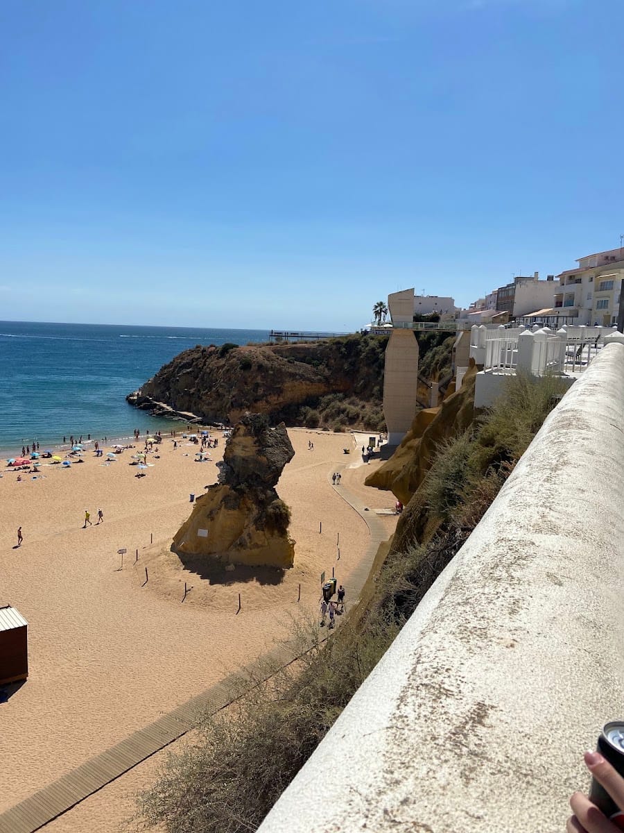 Escalator to Albufeira Old Town