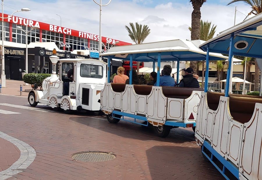 LE PETIT TRAIN TOURISTIQUE D'AGADIR