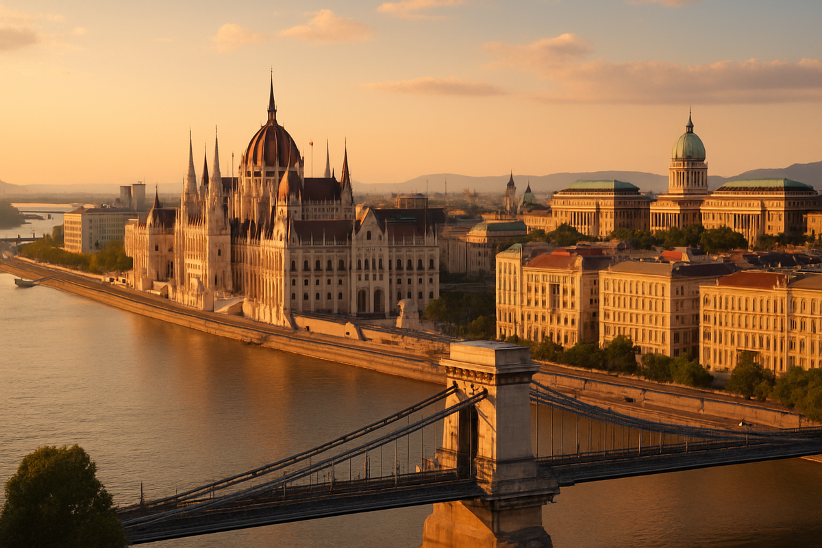 Budapest summer break with sunset river cruise