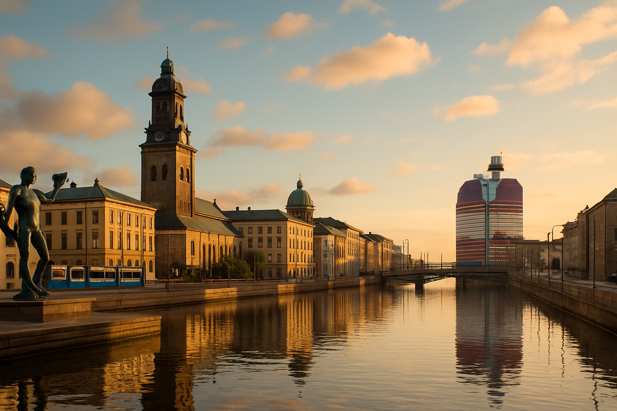 £36 extreme day trip to Gothenburg with Ryanair