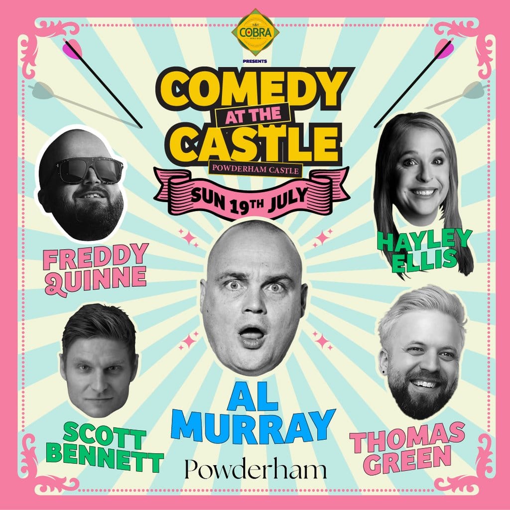 Al Murray headlines Comedy at the Castle in Exeter