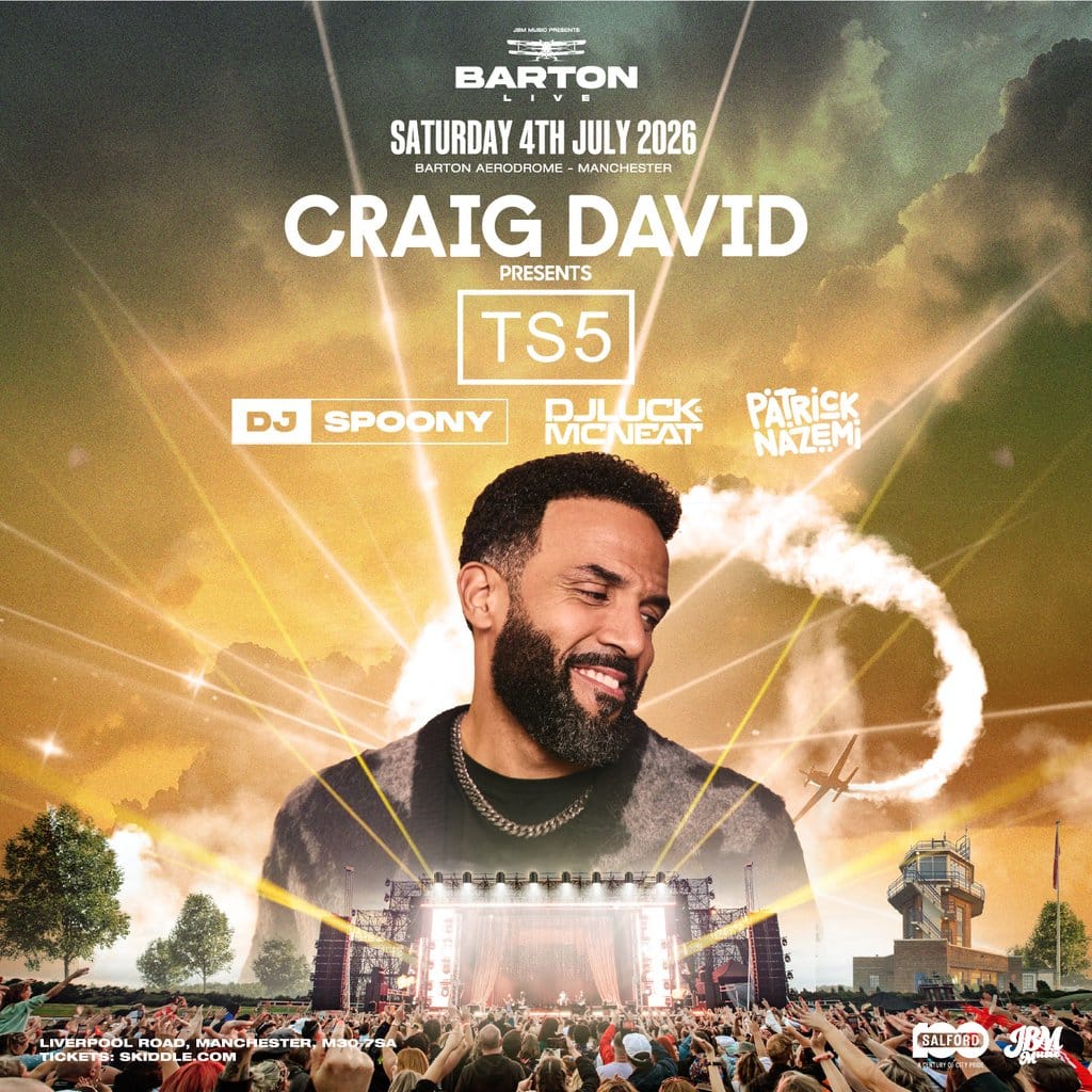 Craig David Presents TS5 at Manchester Barton Aerodrome