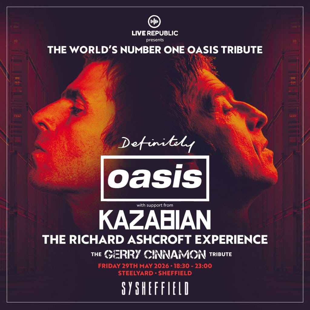 Definitely Oasis takes over SteelYard Sheffield in May
