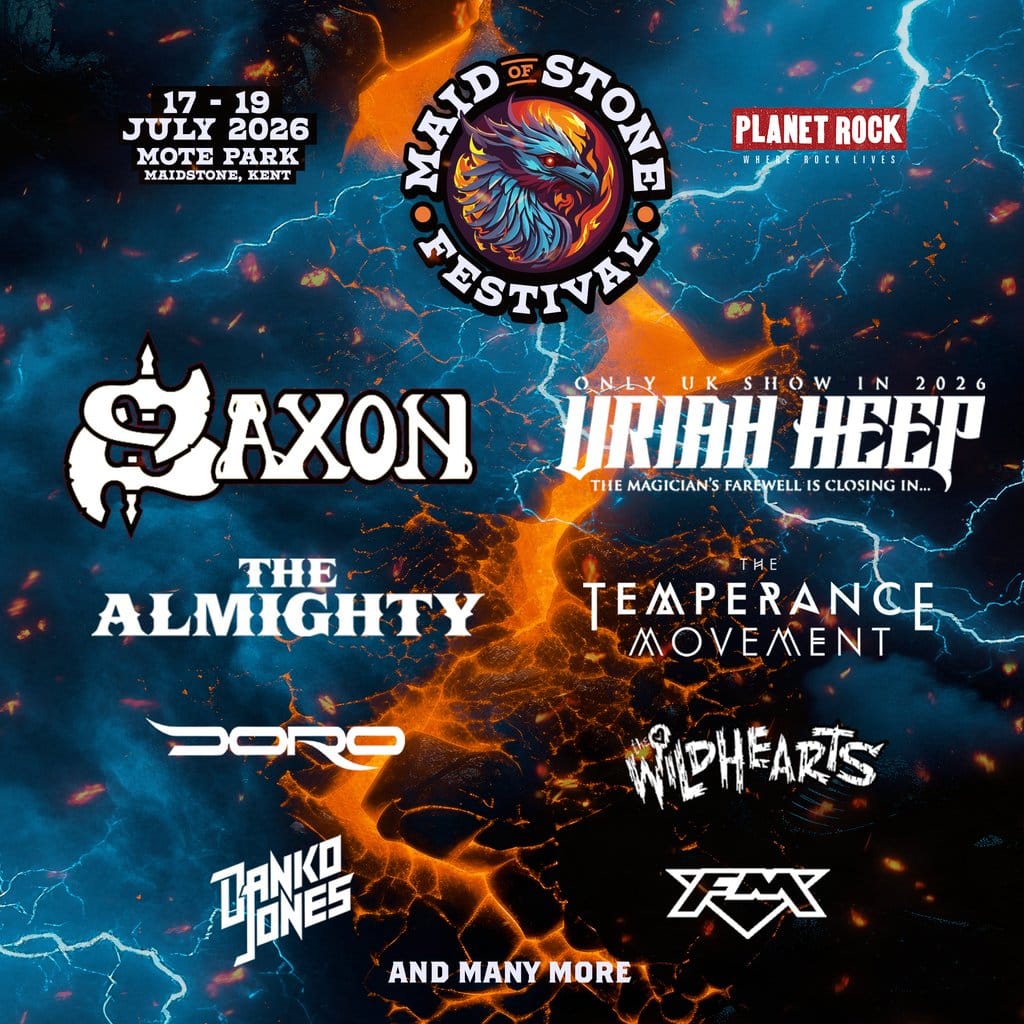 Maid of Stone 2026: Three days of rock at Mote Park, Maidstone