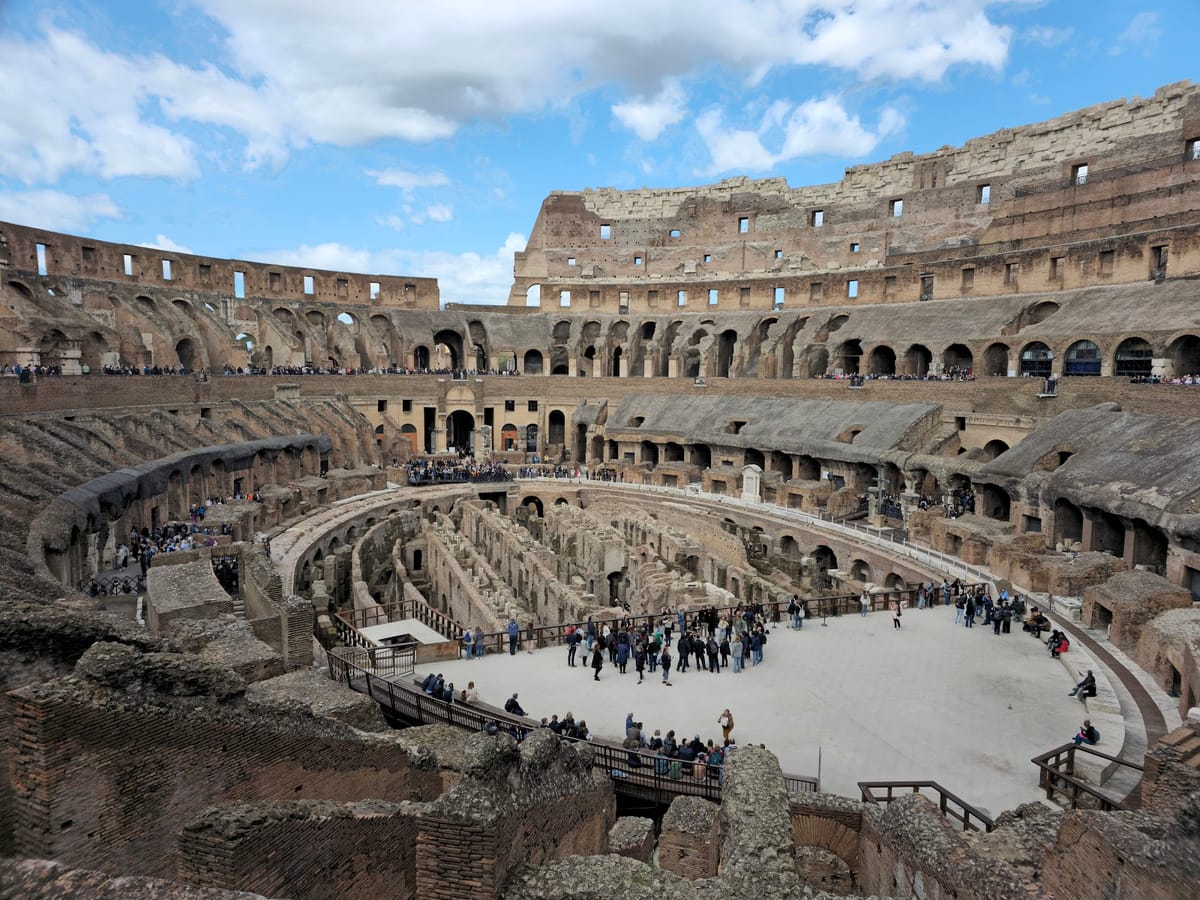 Watch Gladiators where they actually fought — the Colosseum after dark