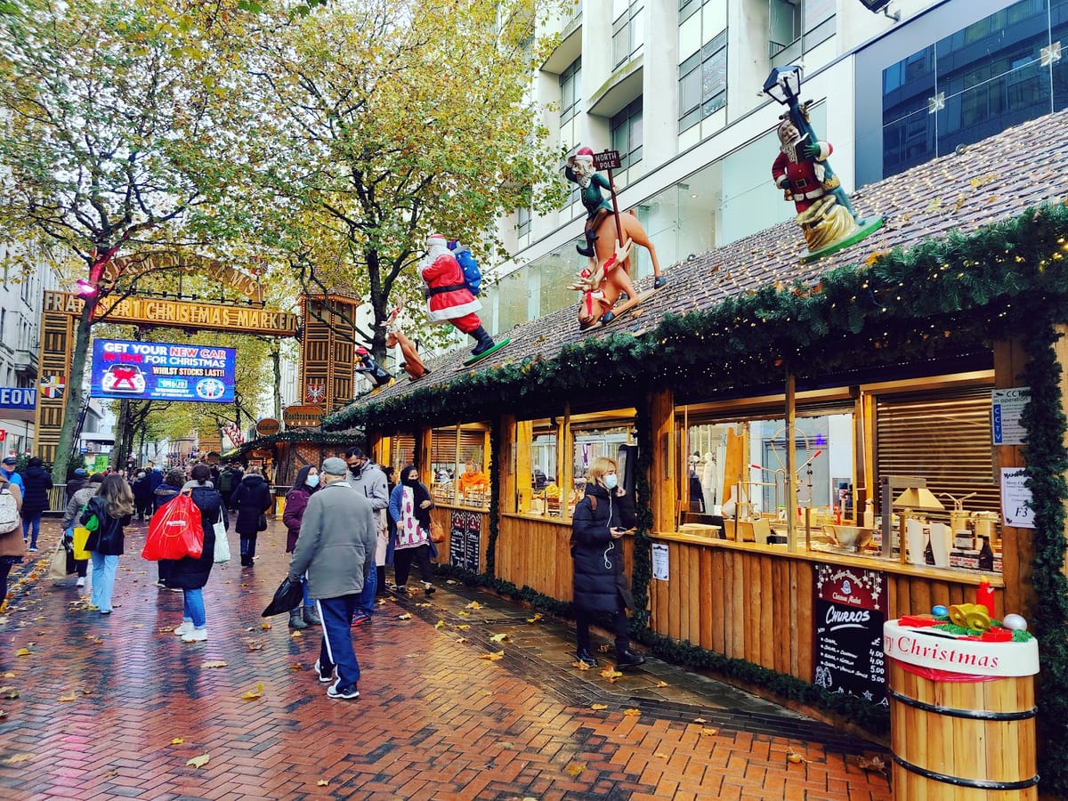 Birmingham Frankfurt Christmas Market: Europe's largest authentic German market outside Germany
