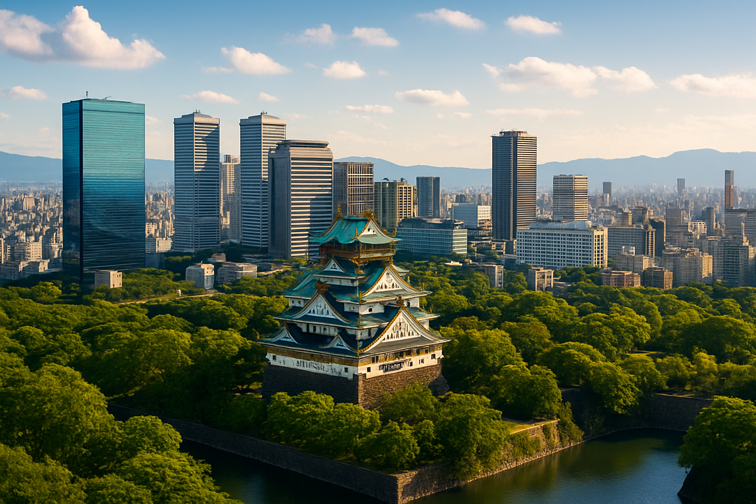 Osaka return flights from £560 this summer