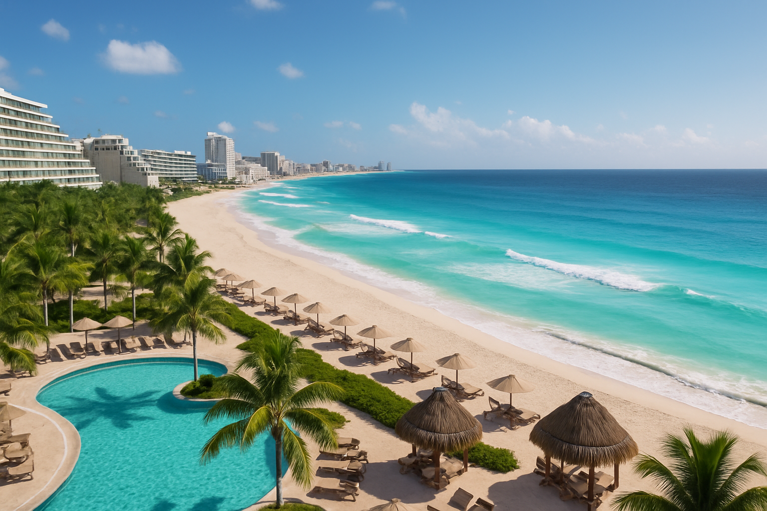 Non-stop return flights to Cancún from £583