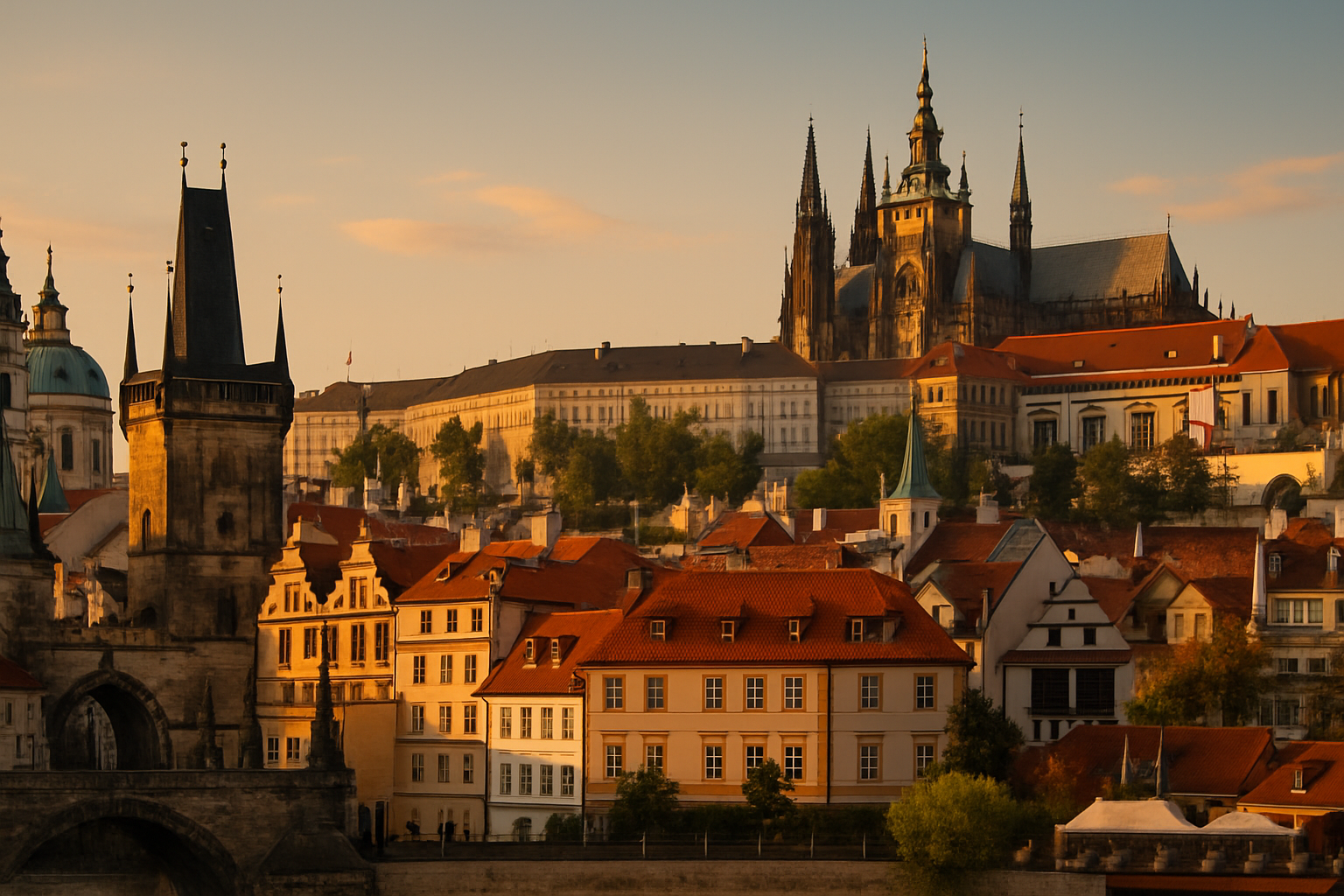 Return flights to Prague from just £50pp