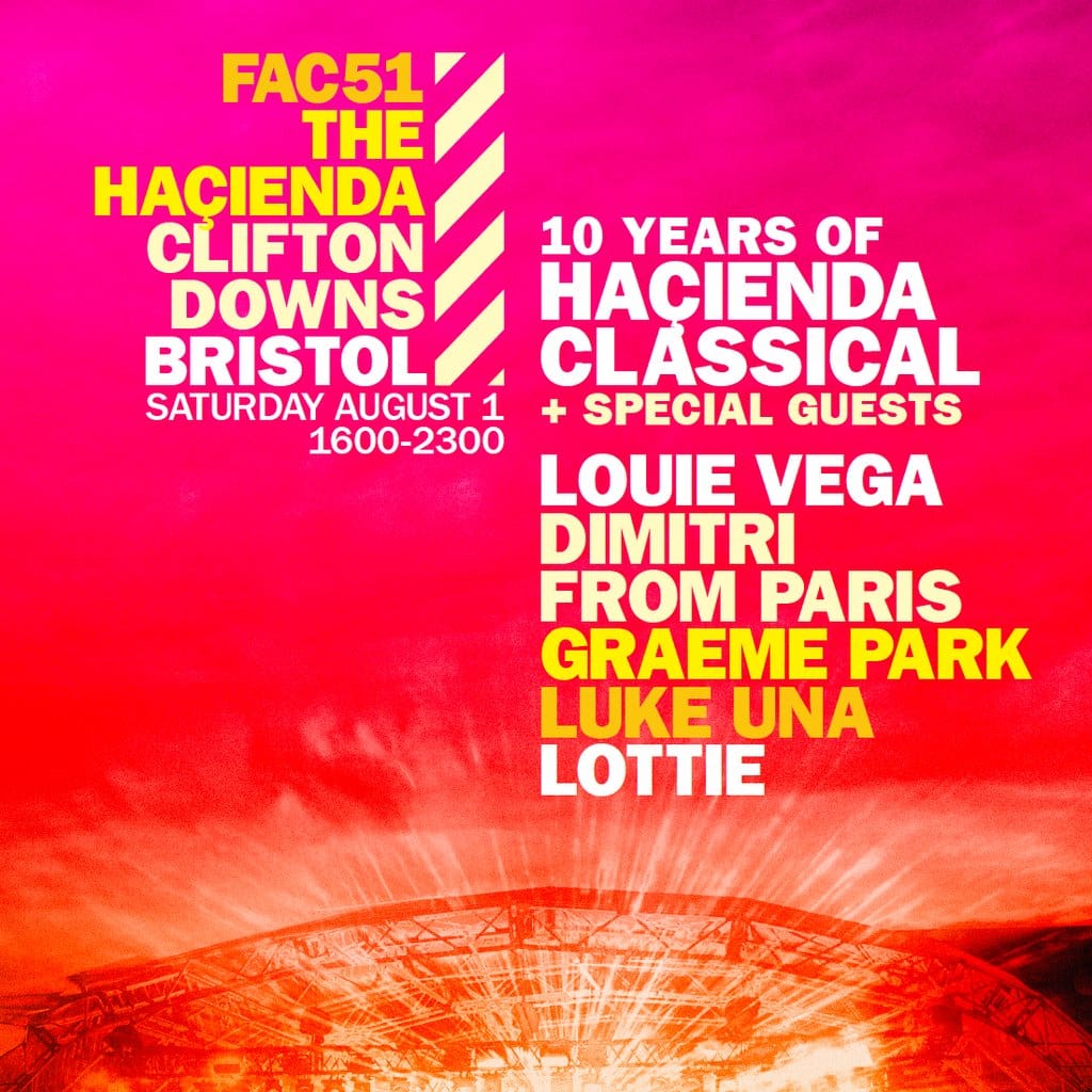 Haçienda Classical returns to Bristol's Downs after 9 years