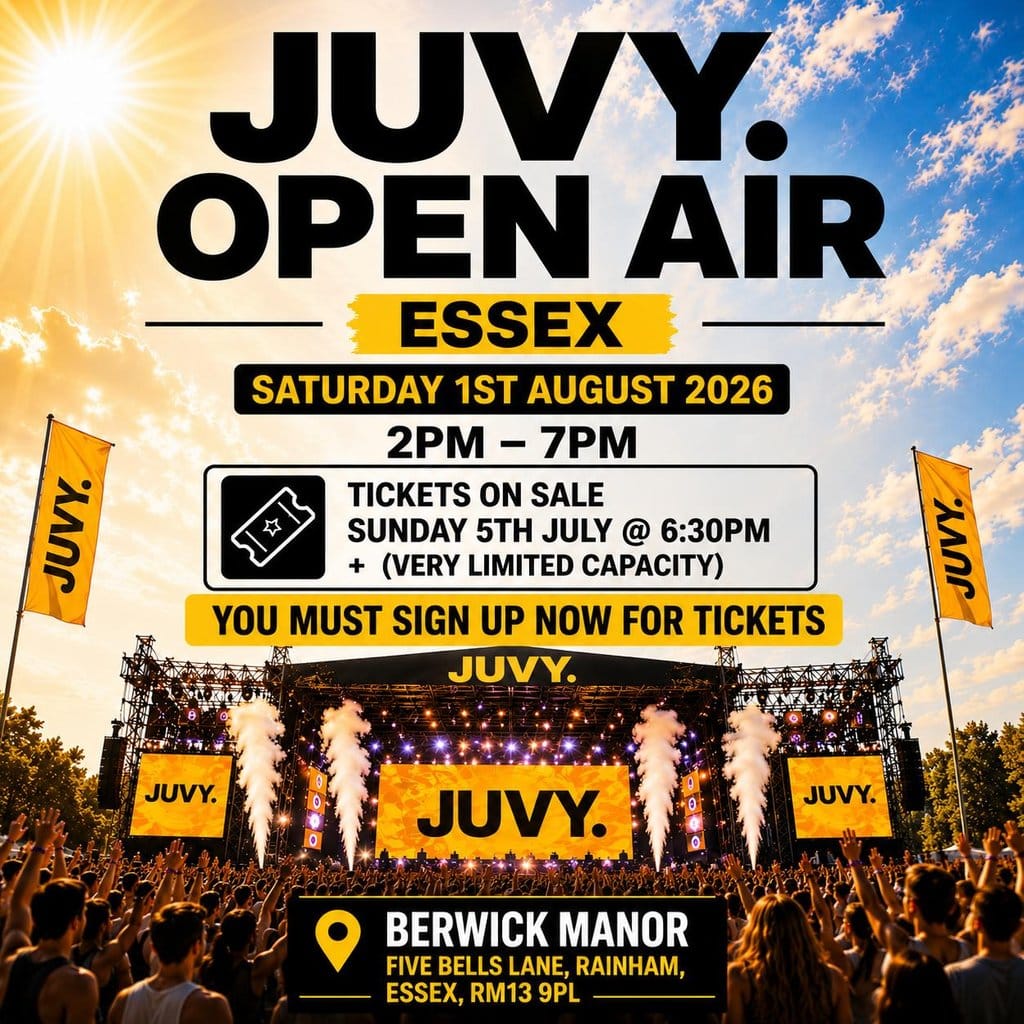 JUVY Open Air at Berwick Manor: Essex's summer festival