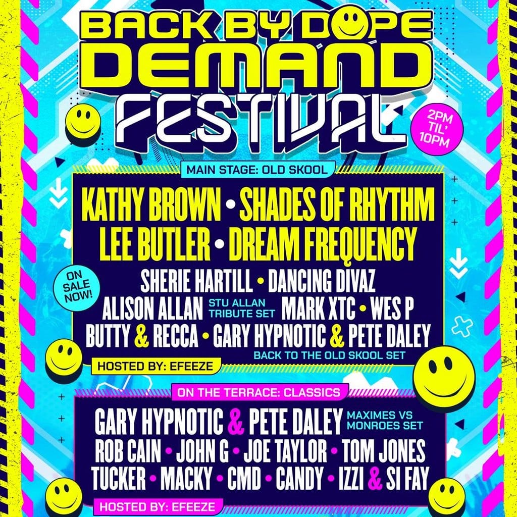 Back By Dope Demand Festival returns to Manchester's Six Trees