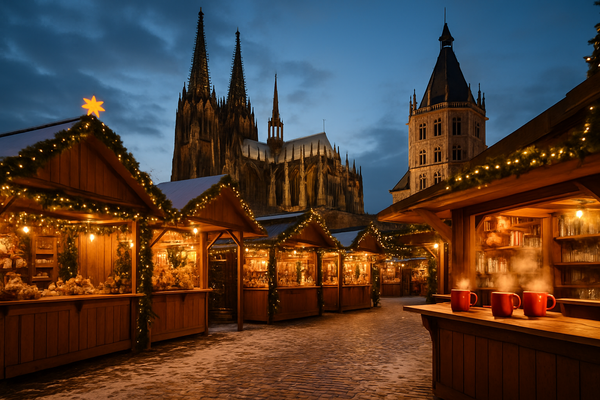 Seven Christmas markets in walkable Cologne