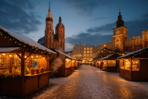 Four-star Krakow Christmas markets city break