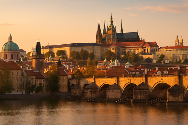 Prague city break with flights and hotel, three nights