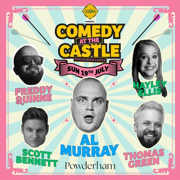 Al Murray headlines Comedy at the Castle in Exeter