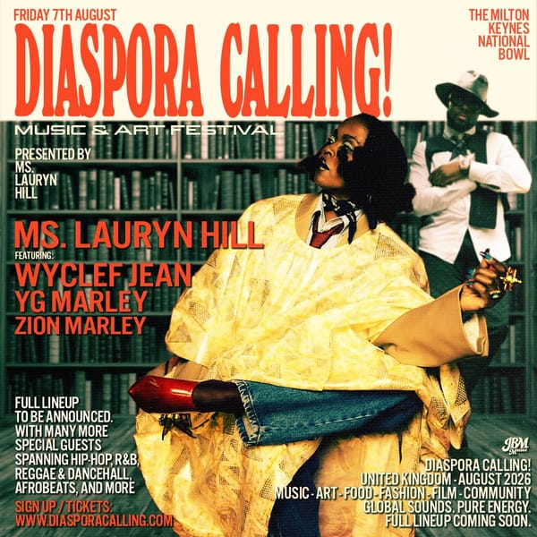 Diaspora Calling at Milton Keynes National Bowl brings Lauryn Hill