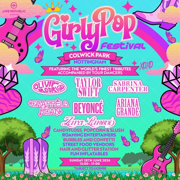 GirlyPop Fest hits Colwick Park, Nottingham this June