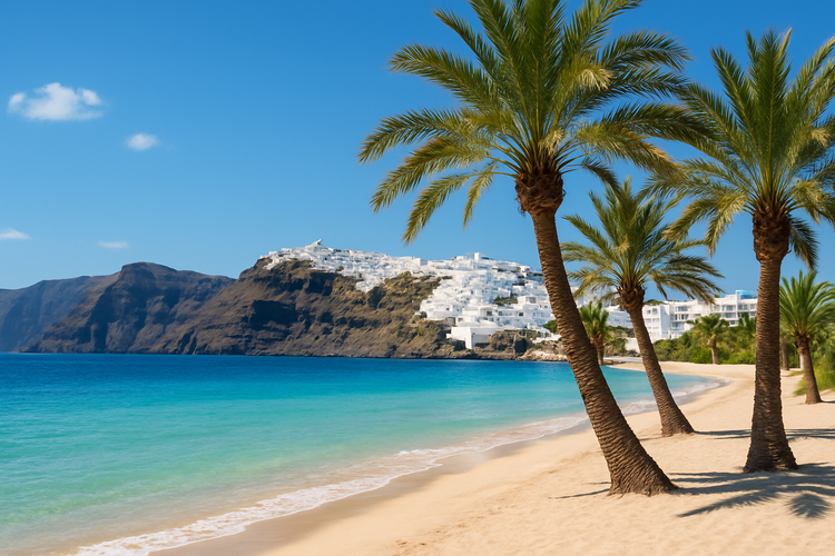 Santorini beachfront 4★ with flights from just £409pp