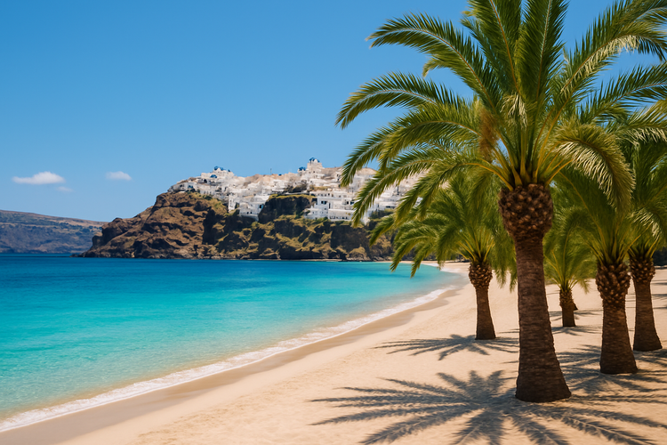 7 nights Santorini beachfront 4* with flights, £409pp