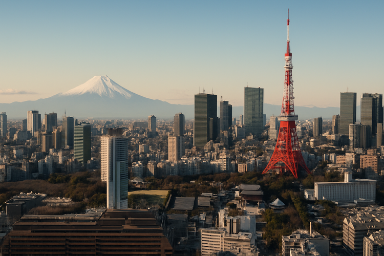 Return flights London to Tokyo from £492