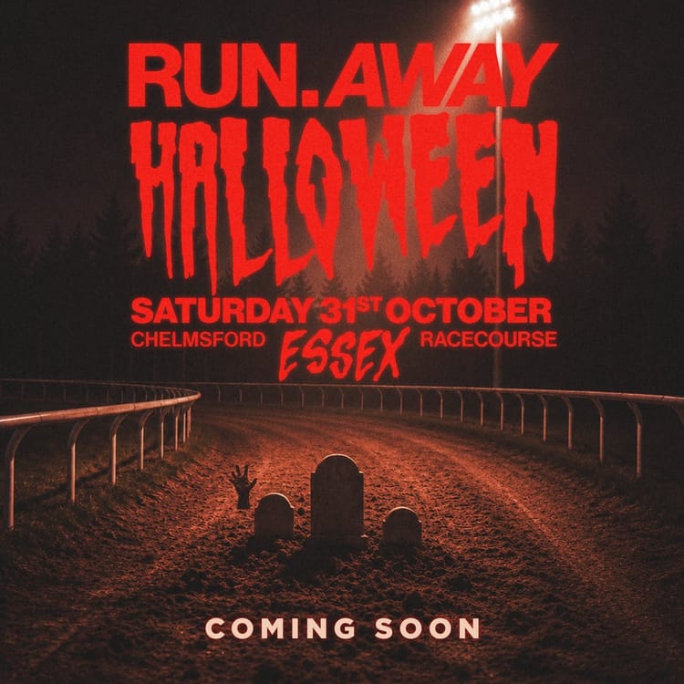 Run Away Halloween 2026 at Chelmsford Racecourse