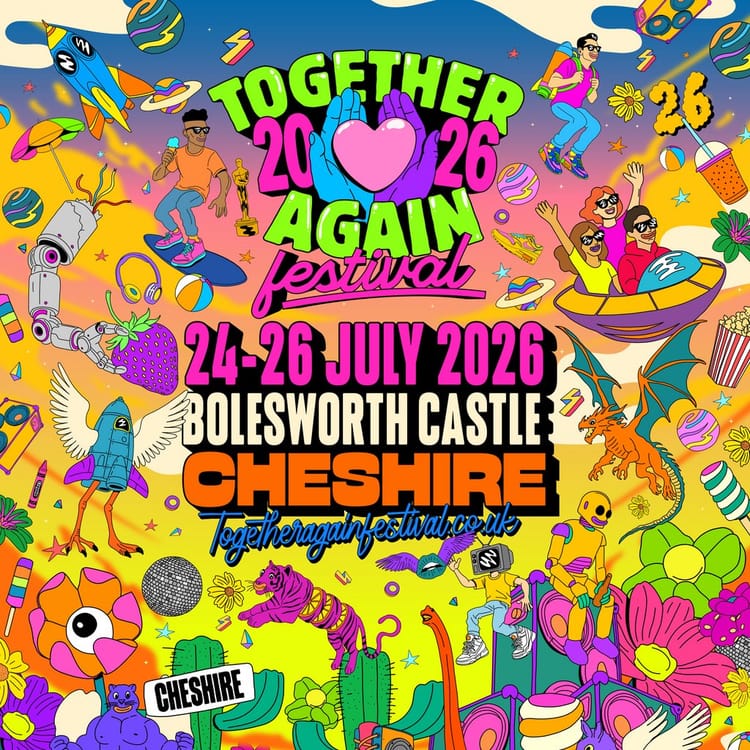 Together Again Festival 2026 at Bolesworth Castle, Chester