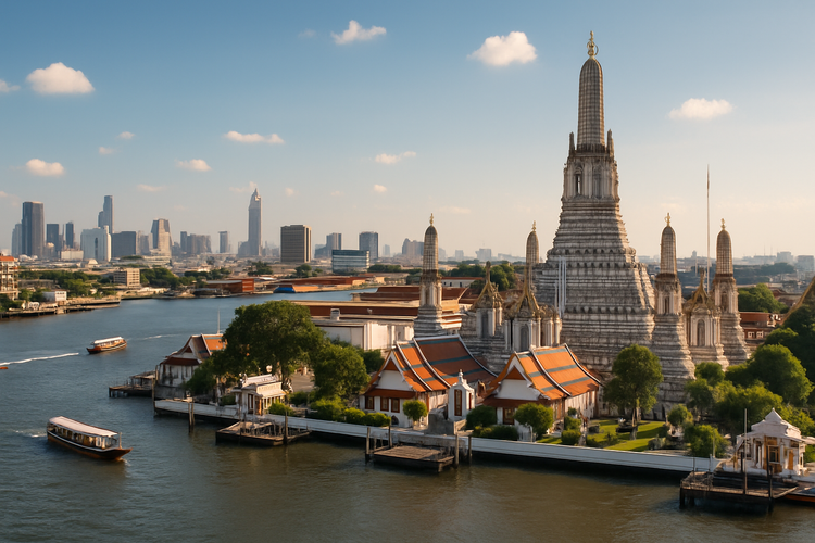 Bangkok return flights from £370 with free baggage