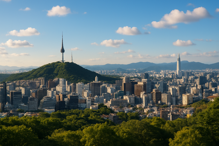 Premium economy Seoul flights from £1080 return