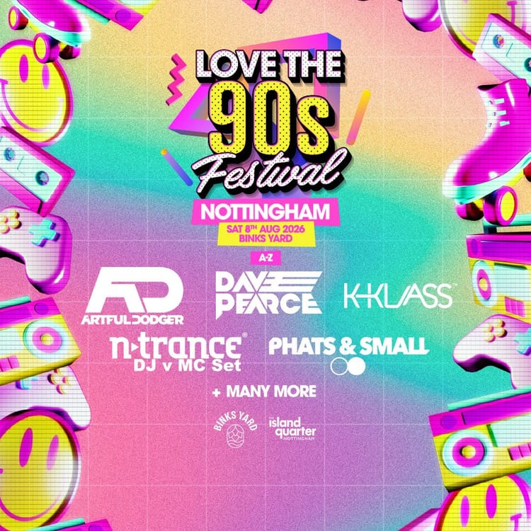 Love the 90s Fest lands in Nottingham with Artful Dodger and K-Klass