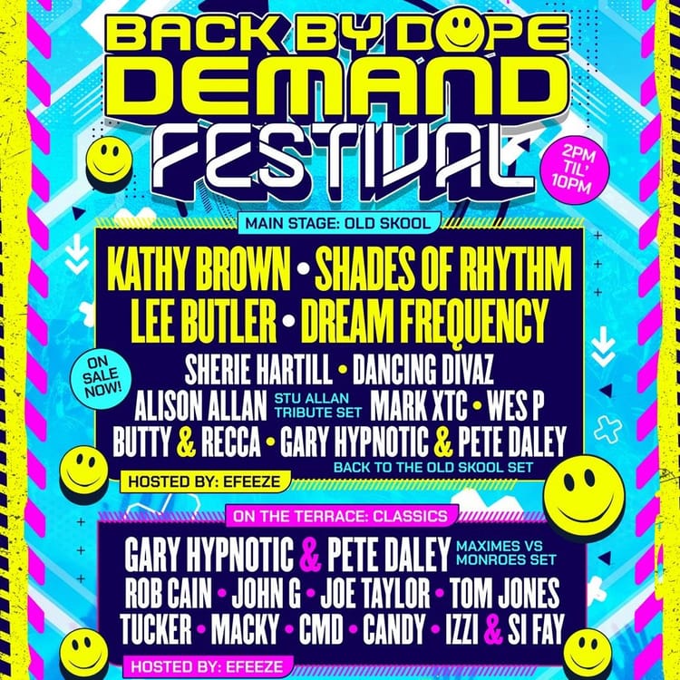 Back By Dope Demand Festival returns to Manchester's Six Trees