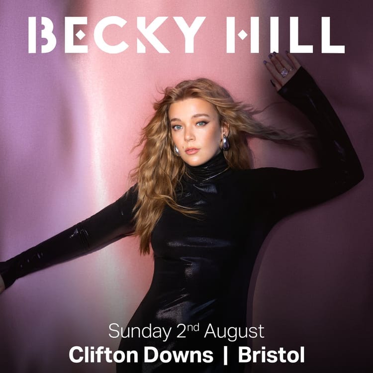 Becky Hill returns to Bristol's Clifton Downs after five years