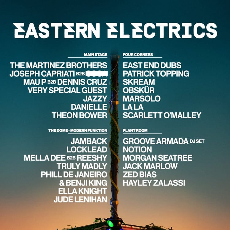 Eastern Electrics 2026: London's Day-Long Electronic Festival Returns