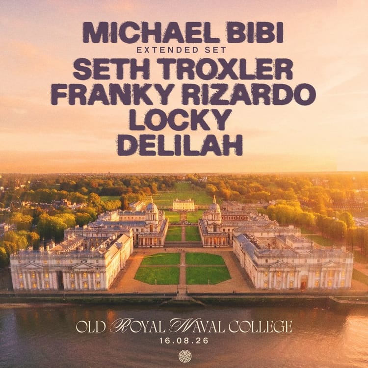 Michael Bibi Extended Set on the Thames, Greenwich