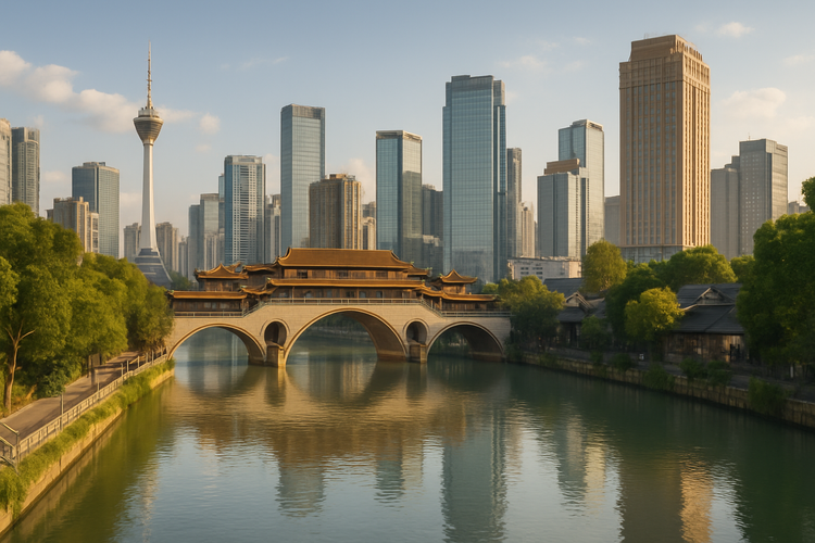 Rare Chengdu flights from £422 with free checked bag