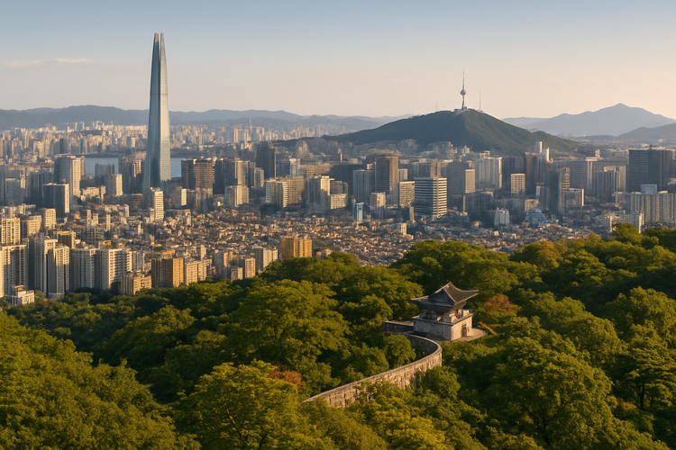 Seoul return flights from £450 this winter